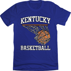 Kentucky Basketball Hoop Swoosh Tee