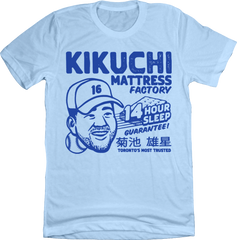 Yusei Kikuchi Mattress Factory MLBPA Tee