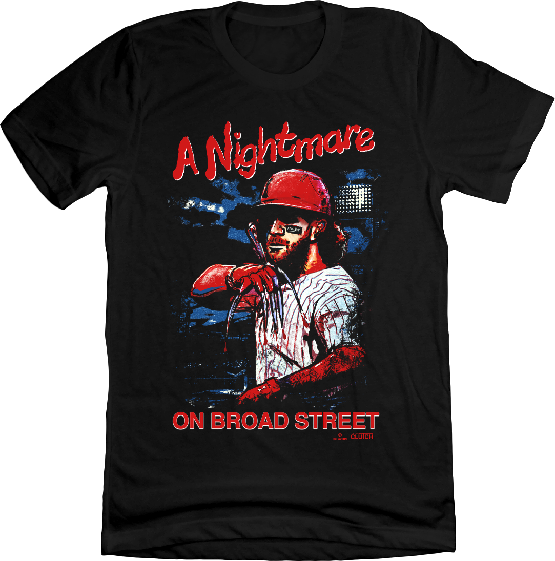A Nightmare on Broad Steet Unisex T-shirt In The Clutch