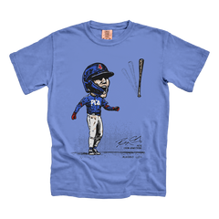 Pete Crow-Armstrong Batflip Big Head  Tee