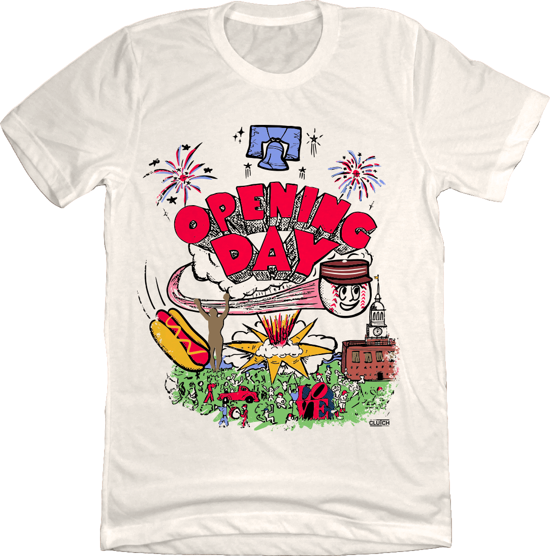 Opening Day Madness: Philly Baseball Chaos Unisex Tee