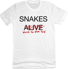 Snakes Alive - Winning it All white T-shirt In The Clutch