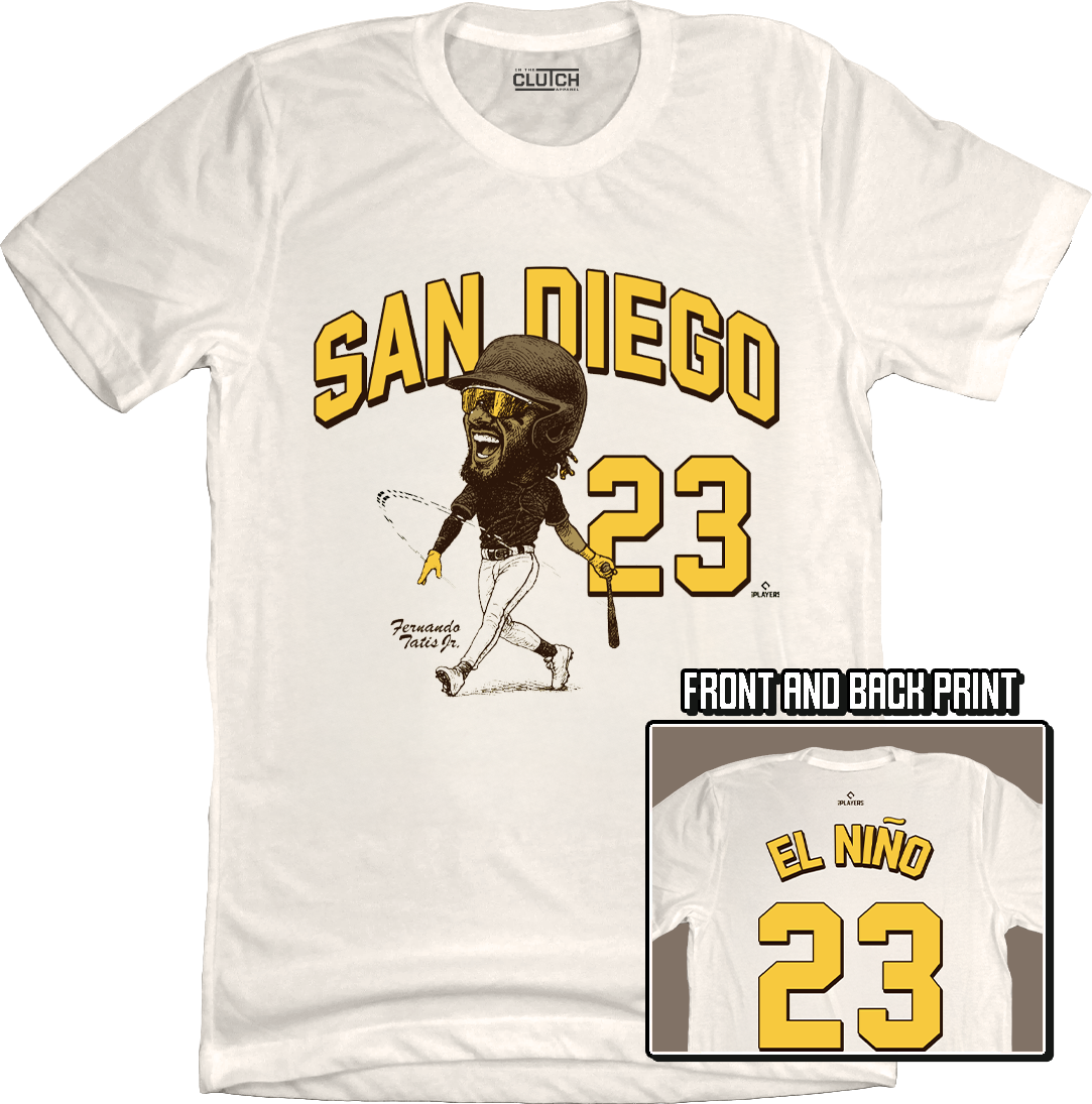 Fernando Tatis Jr. “El Niño” Caricature Shirsey