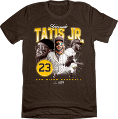 Fernando Tatis Jr. Retro 90s Brown T-shirt In The Clutch