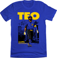 Teoscar Hernández - TEO blue T-shirt In The Clutch