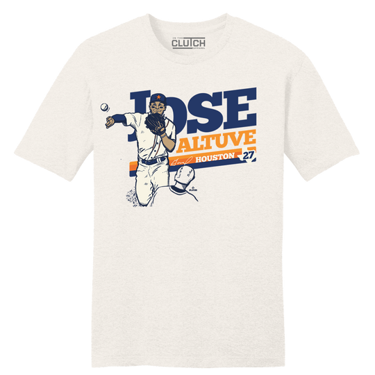 Jose Altuve Caricature Shirt + Hoodie, HOU - MLBPA Licensed -BreakingT