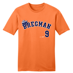 Alex Bregman Team Font MLBPA tee