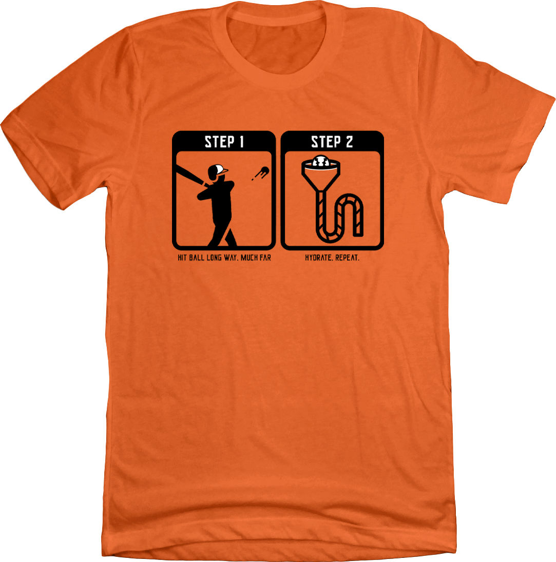 Baltimore Homer Hose orange T-shirt In The Clutch
