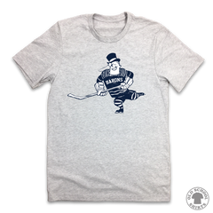 Cleveland Barons Hockey Mascot - In The Clutch- Retro Sports T Shirts