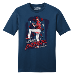 Official Shane Bieber MLBPA T-shirt