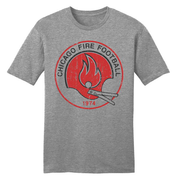 Chicago Fire Helmet 1974 | Vintage Sports Apparel