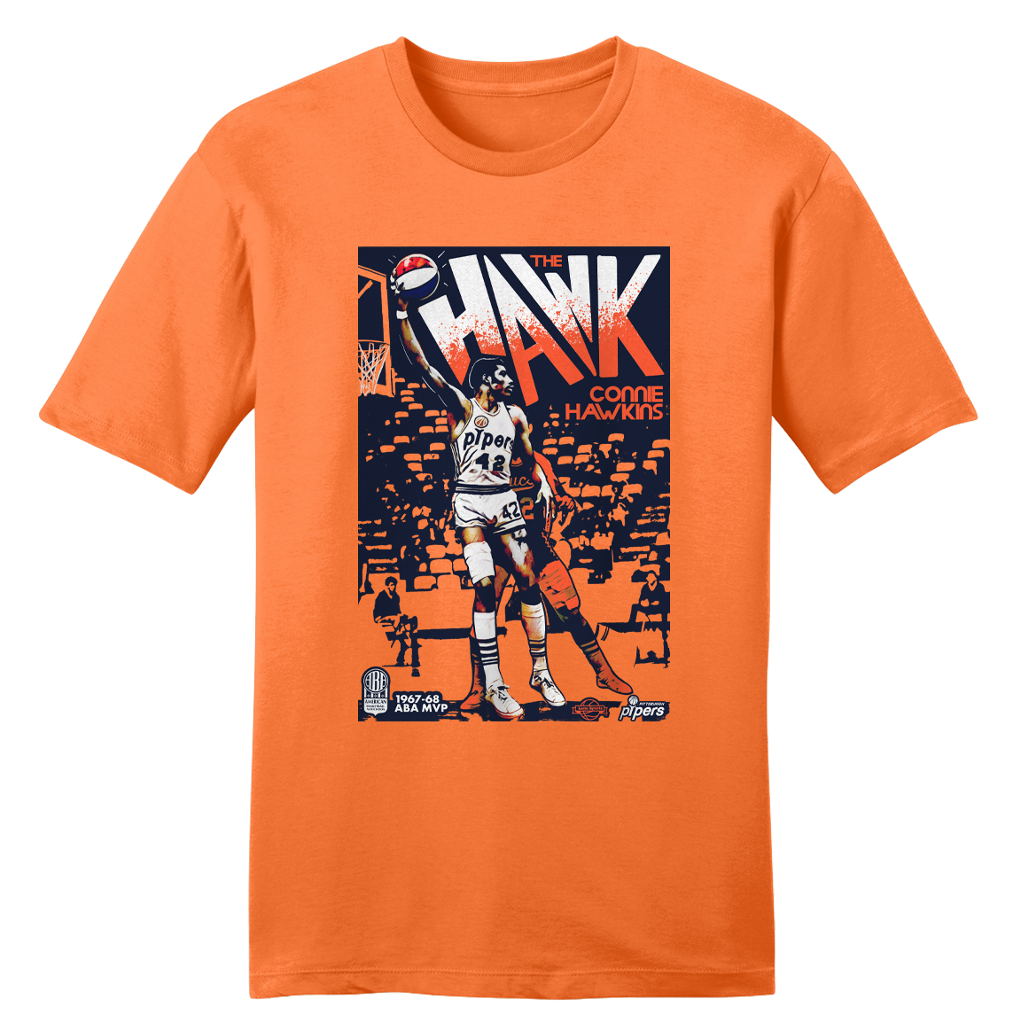 Official Connie Hawkins Player Tee | ABA Player Apparel | In The Clutch
