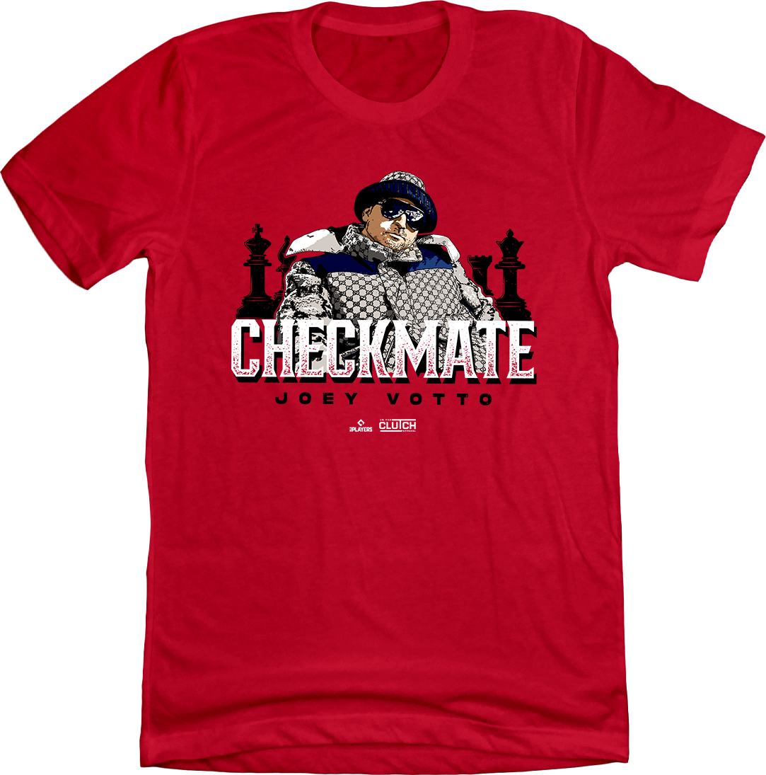 Checkmate Joey Votto Red T-shirt In The Clutch