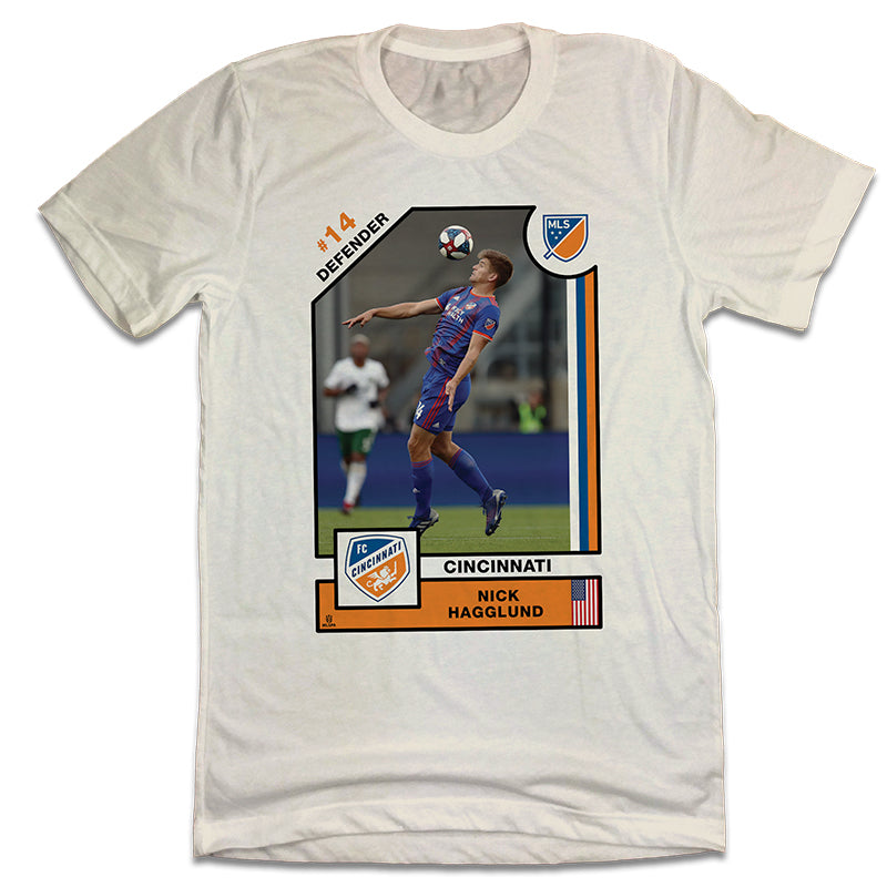 Official Nick Hagglund Player Card Tee