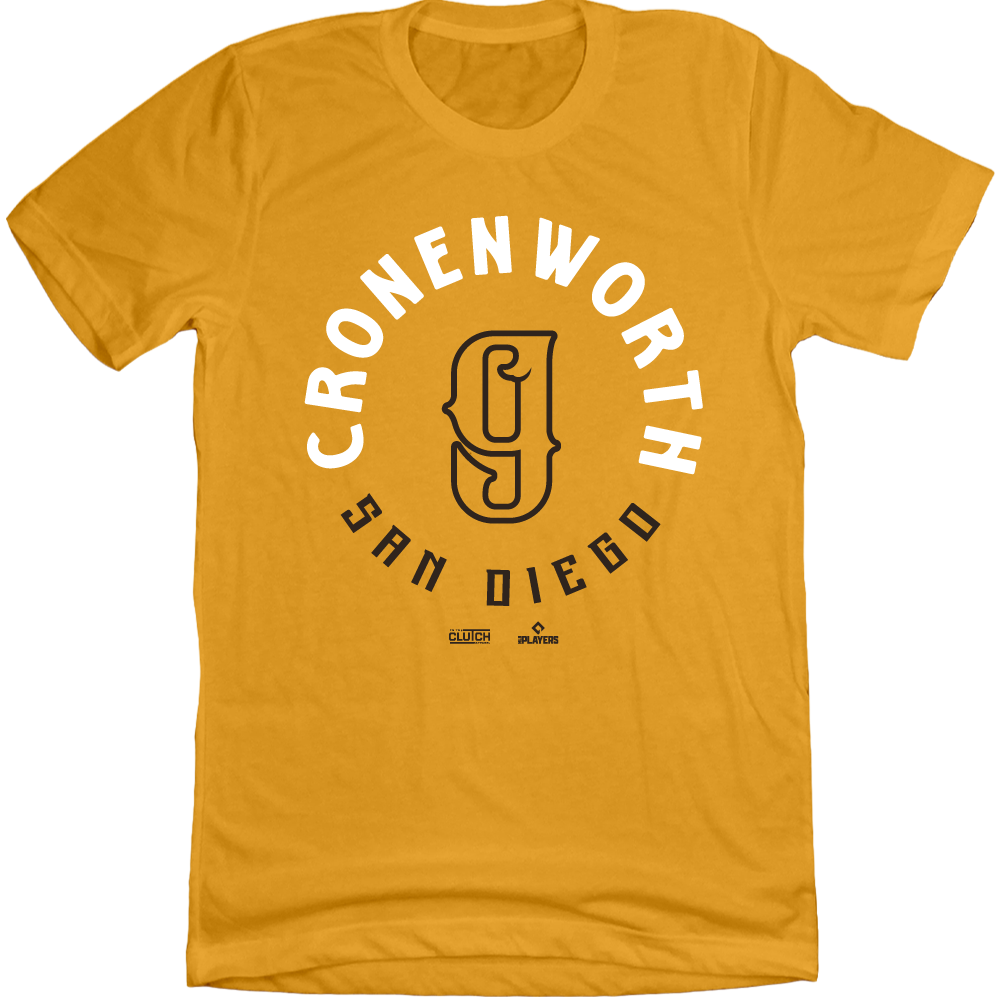 Jake Cronenworth MLBPA T-shirt Gold In The Clutch
