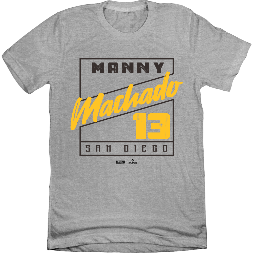 Manny Machado MLBPA T-shirt Grey T-shirt In the Clutch