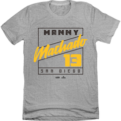 Manny Machado MLBPA T-shirt Grey T-shirt In the Clutch