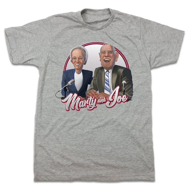 Marty and Joe - Hall of Heroes T-shirt Radio