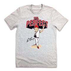 Mr. Perfect Tom Browning Unisex T-Shirt grey In The Clutch