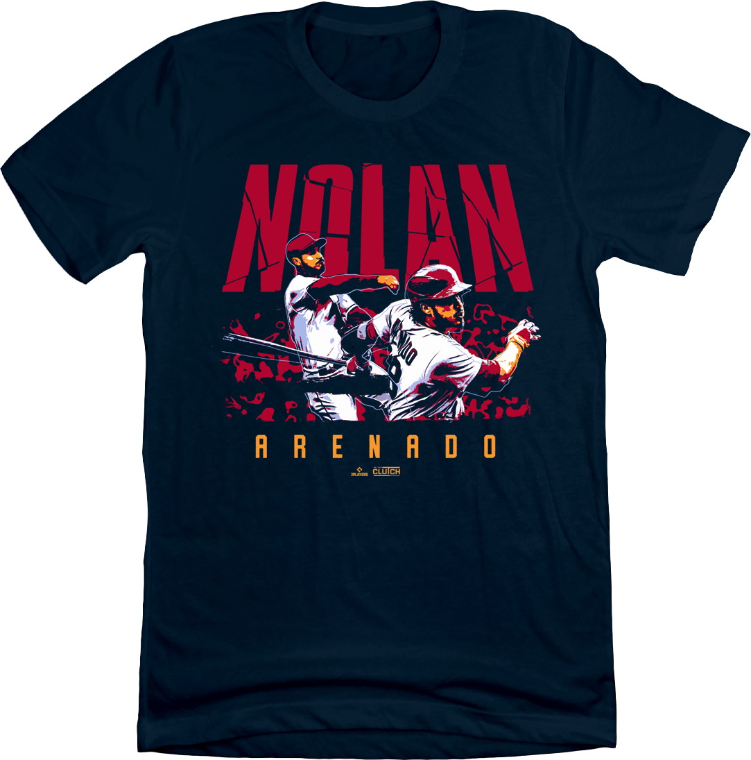 Official Nolan Arenado MLBPA T-shirt navy In The Clutch