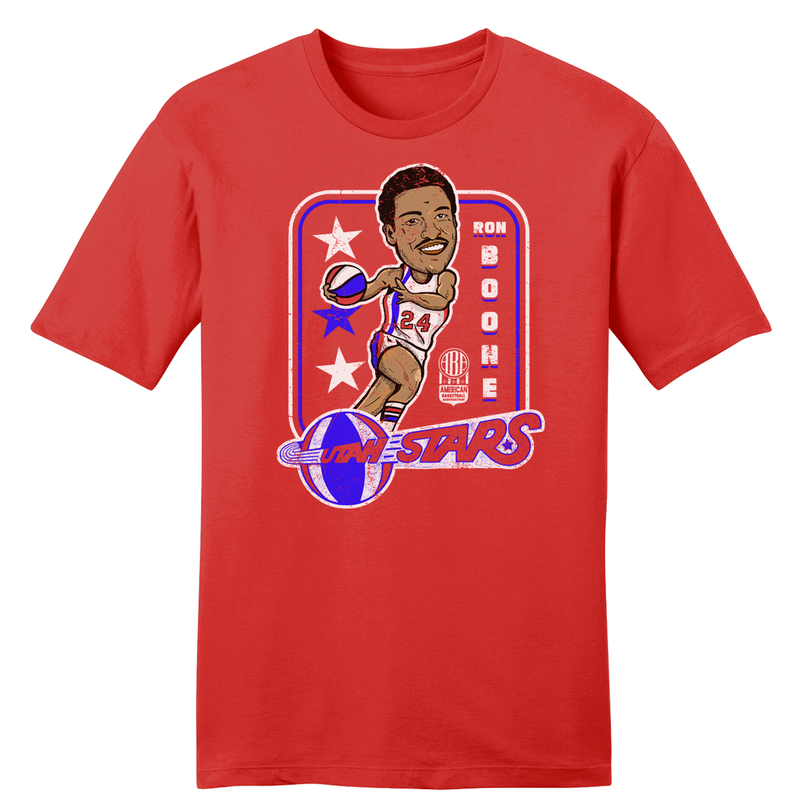 Official Ron Boone ABA Player Tee