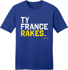 Ty France Rakes MLBPA Tee Royal