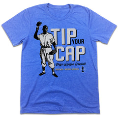 Tip Your Cap Negro League Baseball Museum 100 Years T-shirt