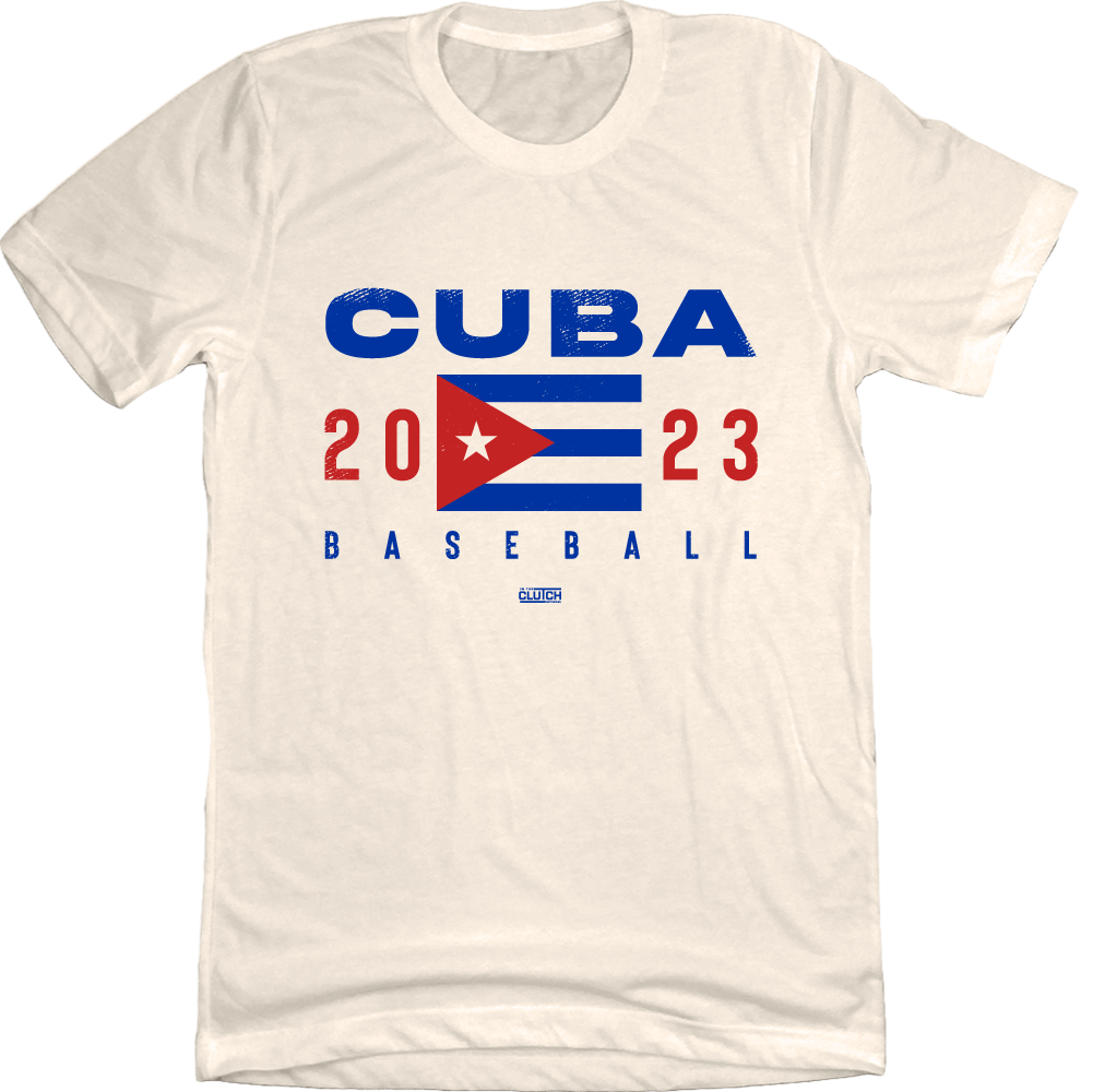 Cuba Baseball 2023 White T-shirt In The Clutch