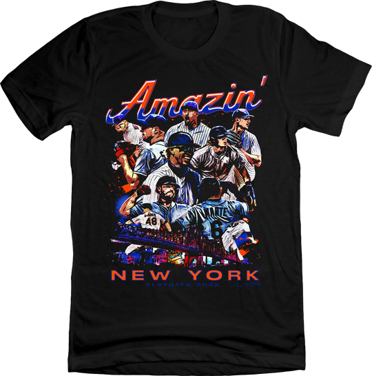 Brandon Nimmo Men's Cotton T-Shirt - Royal Blue - New York | 500 Level Major League Baseball Players Association (MLBPA)