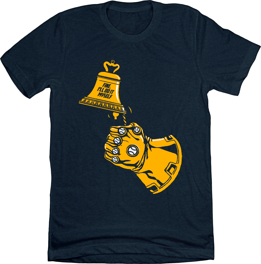 Gauntlet Ring the Bell Milwaukee Baseball T-shirt
