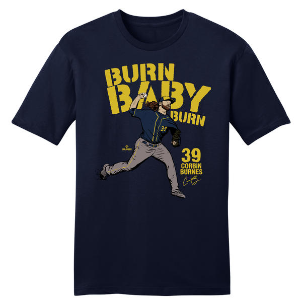 Official Corbin Burnes MLBPA Tee, Gem Mint Collection