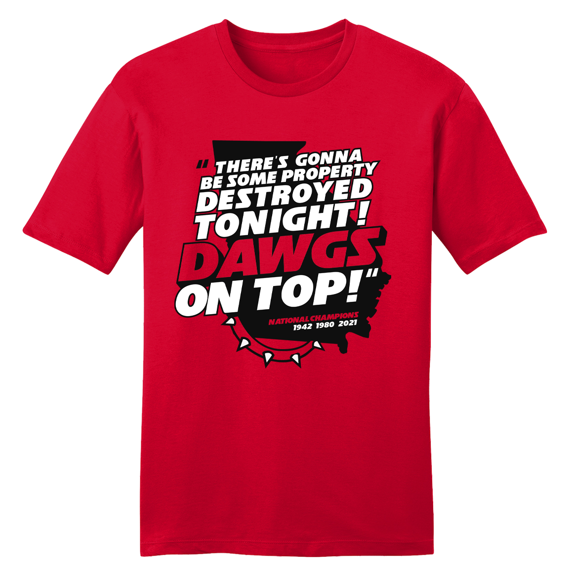 Dawgs on Top T-shirt