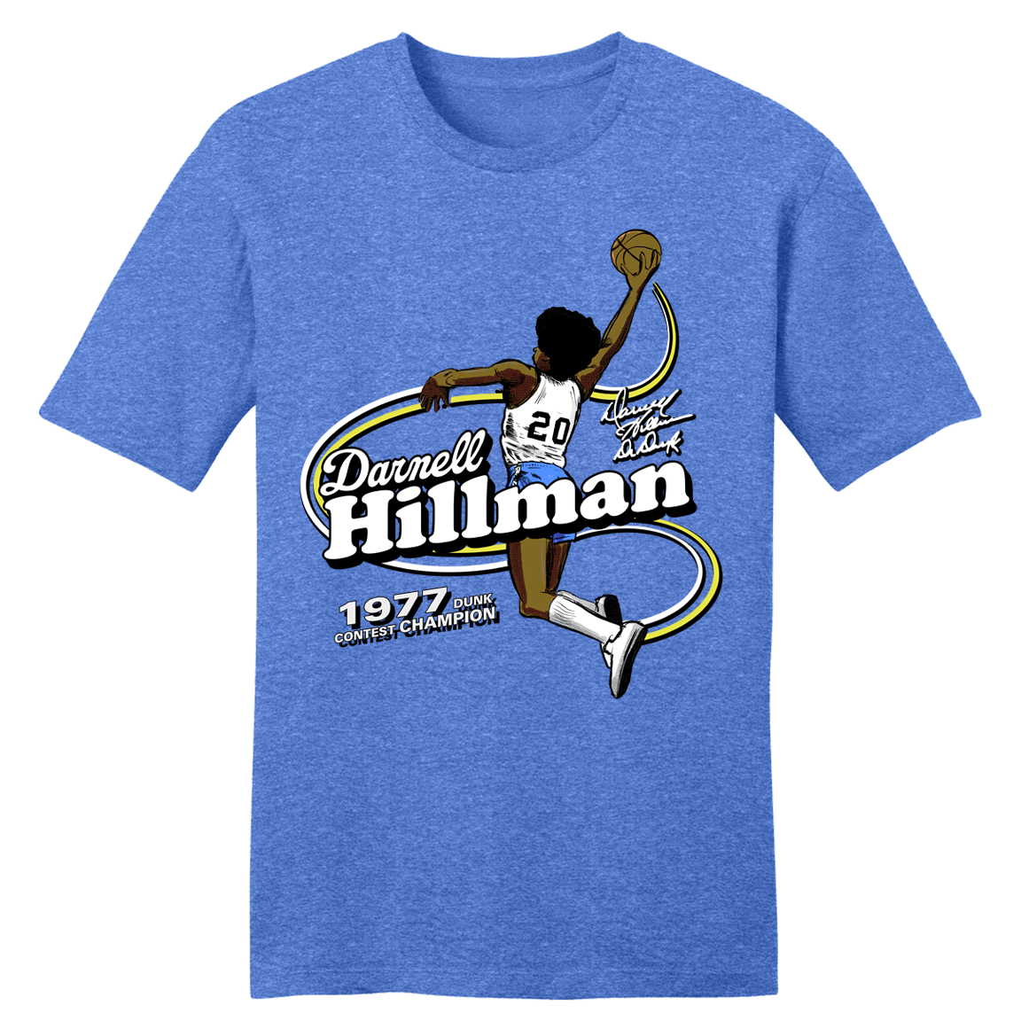 Official Darnell Hillman ABA Player Tee