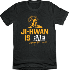 Ji-Hwan is Bae black t-shirt In the Clutch