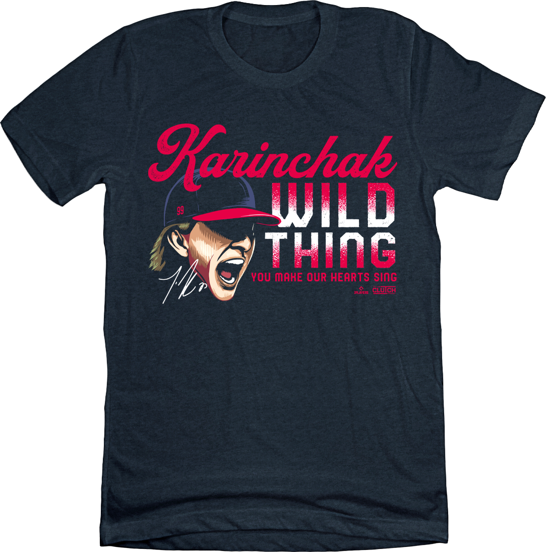 Karinchak Wild Thing MLBPA T-shirt