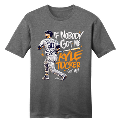 Official Kyle Tucker MLBPA Tee  Grey Frost