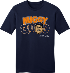 Miggy 3000 Official MLBPA T-shirt navy