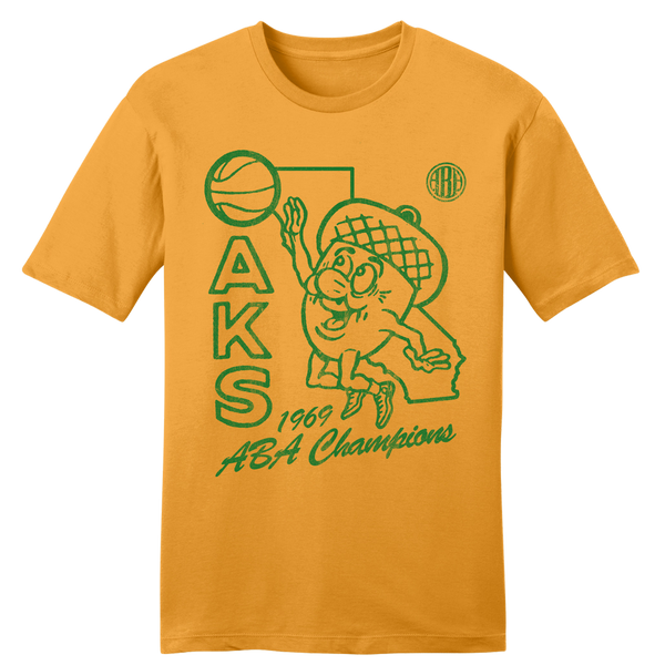 Oakland Oaks 1969 ABA Champs Vintage Basketball Apparel In The
