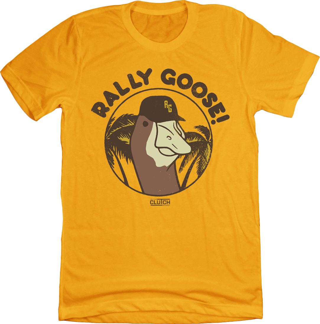 San Diego Rally Goose T-shirt gold In The Clutch