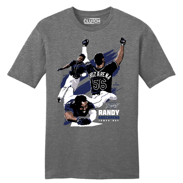 Official Randy Arozarena MLBPA Tee, Tampa Bay Gear