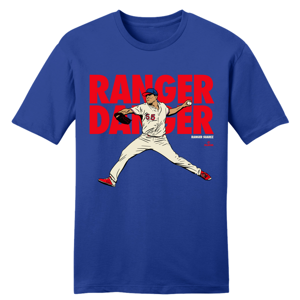 FREE shipping Ranger Suárez Ranger Danger Philadelphia Phillies MLB shirt,  Unisex tee, hoodie, sweater, v-neck and tank top