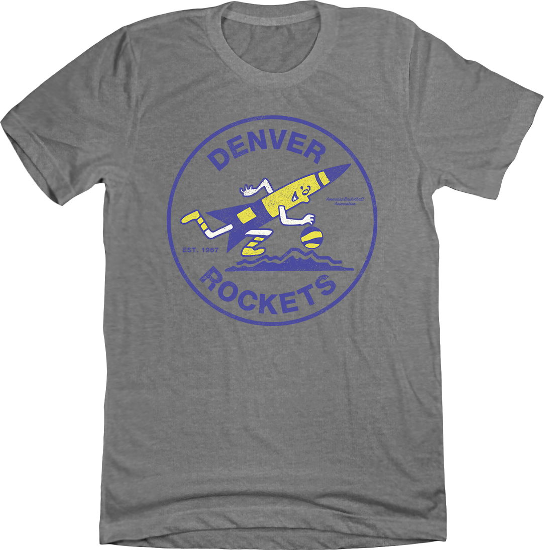 Denver Rockets Basketball | Vintage ABA Apparel | In The Clutch