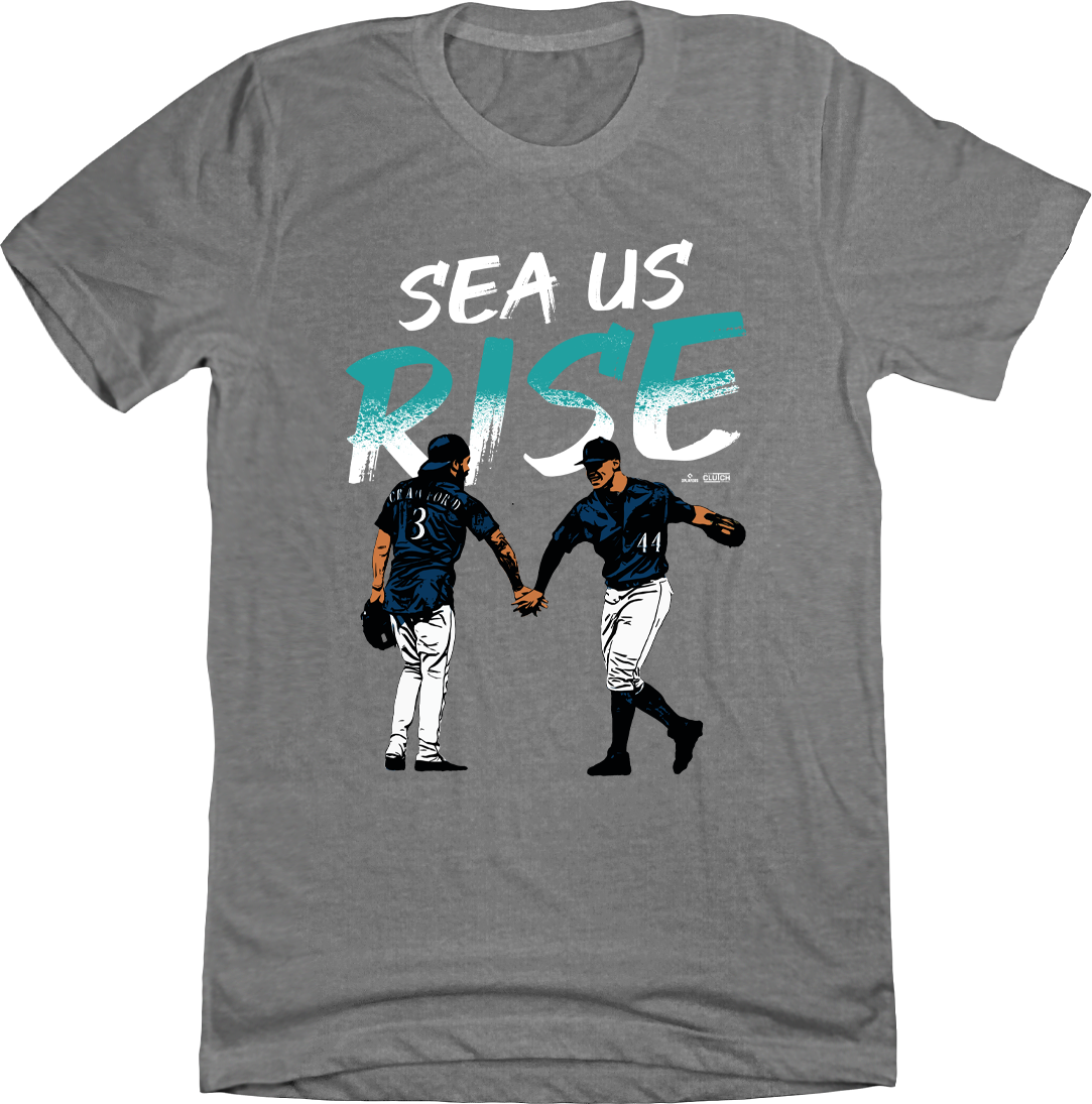Seattle SEA Us Rise 2022 T-shirt gray