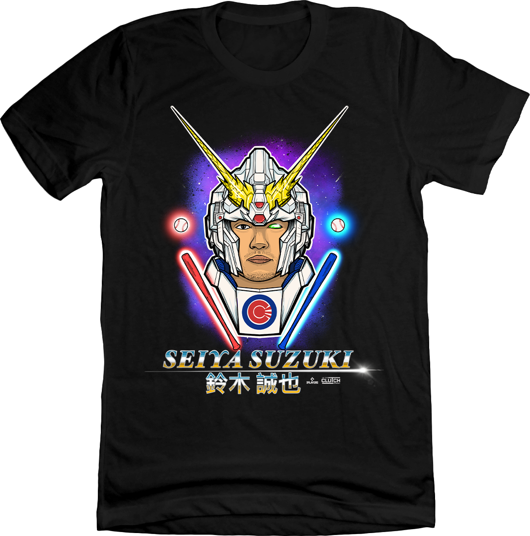 Seiya Suzuki Gundam MLBPA Tee black