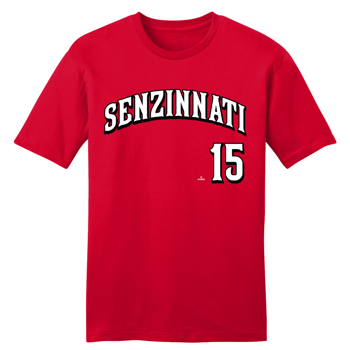 Senzinnati 15 Team Font MLBPA Tee