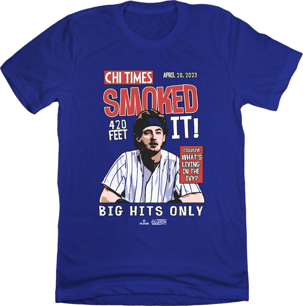 CHI Times Cody Bellinger Smoked It Chicago Apparel Shirt - Freedomdesign