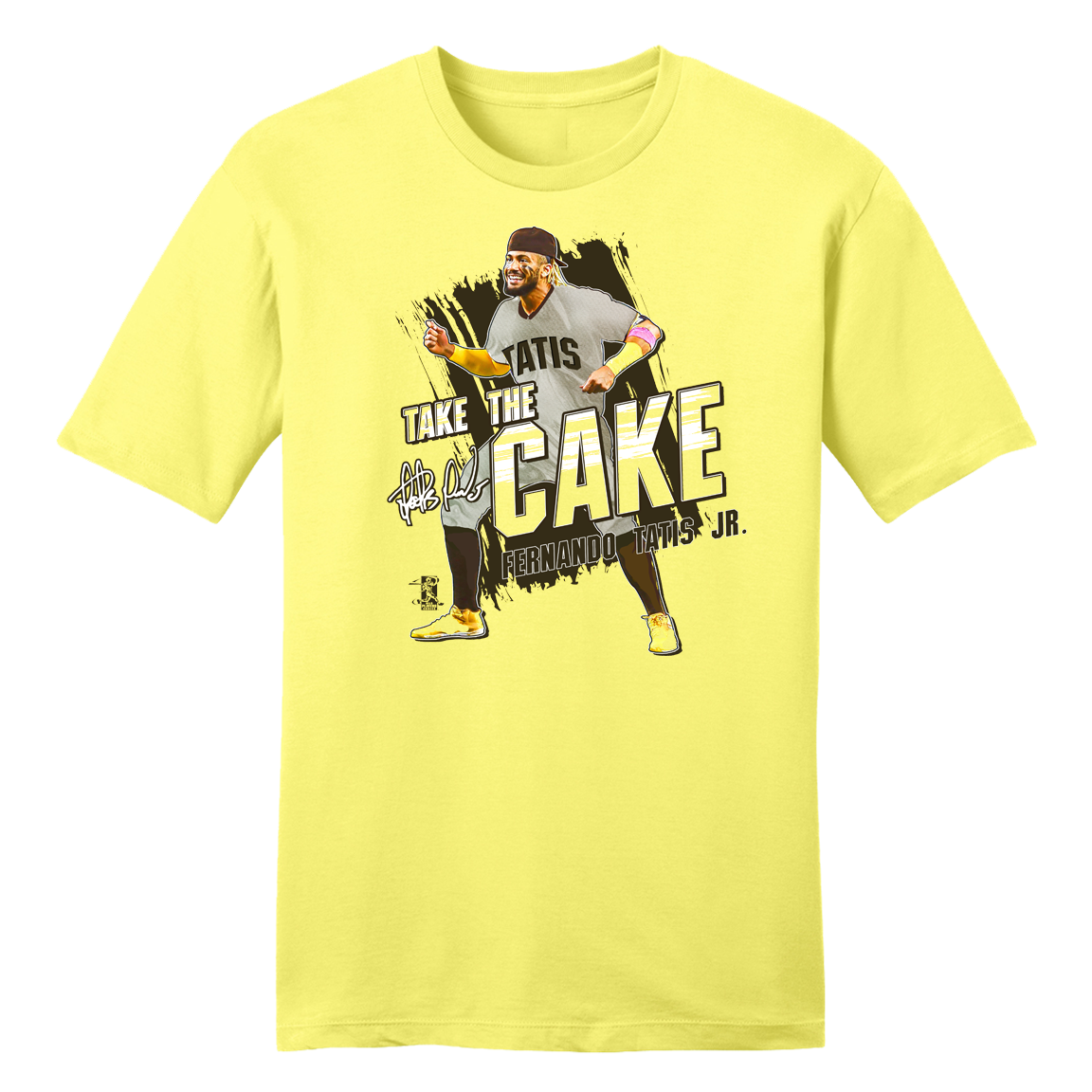 Official Fernando Tatis Jr. Take the Cake MLBPA Tee