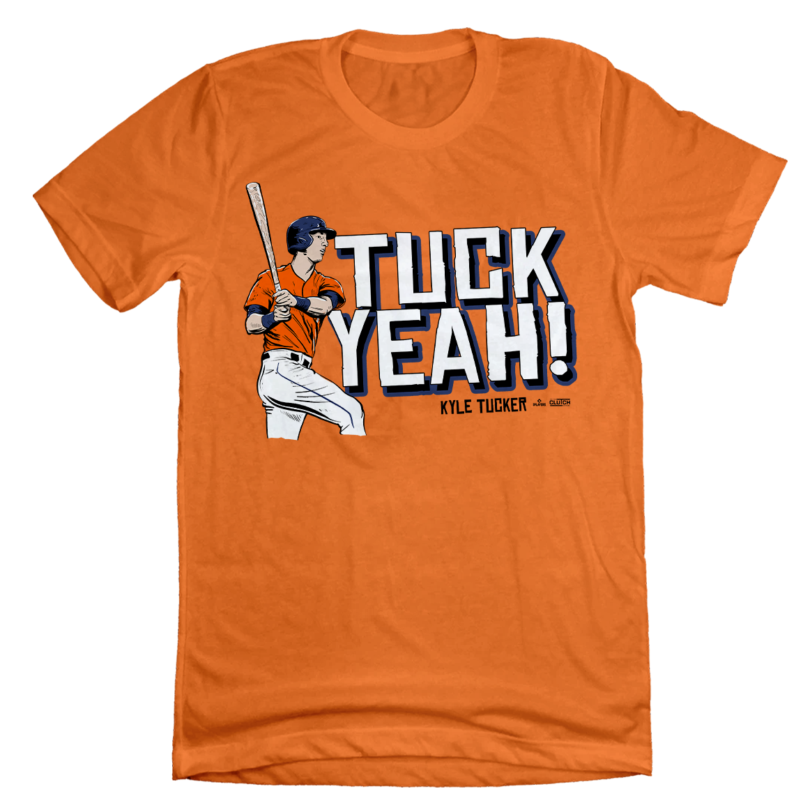 Kyle Tucker Tuck Yeah MLBPA Tee orange