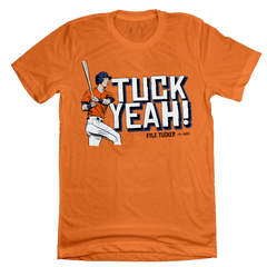 Kyle Tucker Tuck Yeah MLBPA Tee orange