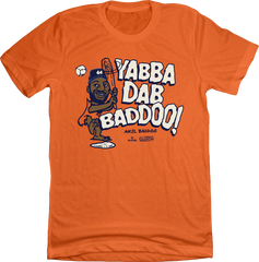Akil Baddoo Yabba-Dab-Baddoo MLBPA Tee Orange In The Clutch